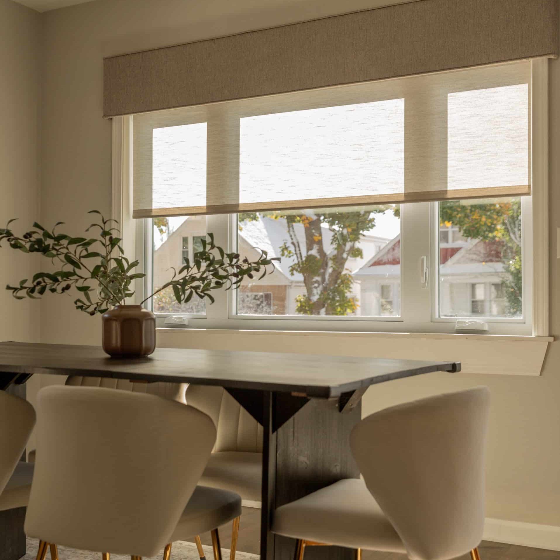 roller shades<br />

