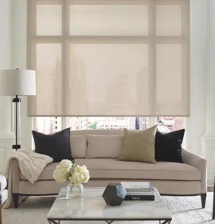 roller shades<br />

